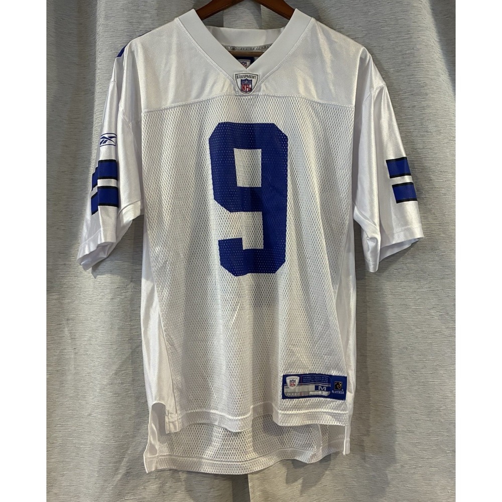 Tony Romo #9 Dallas Cowboys Reebok NFL Jersey White Mens Medium 7009A 07